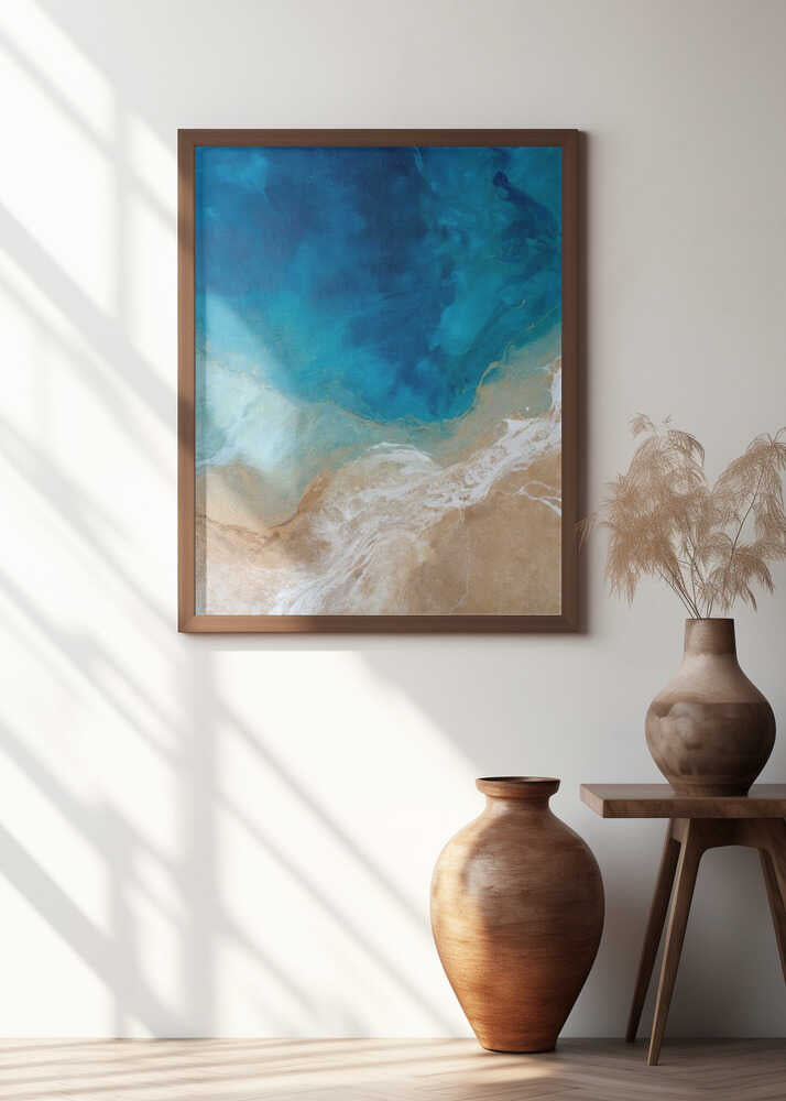 Aerial View Of A Coastline