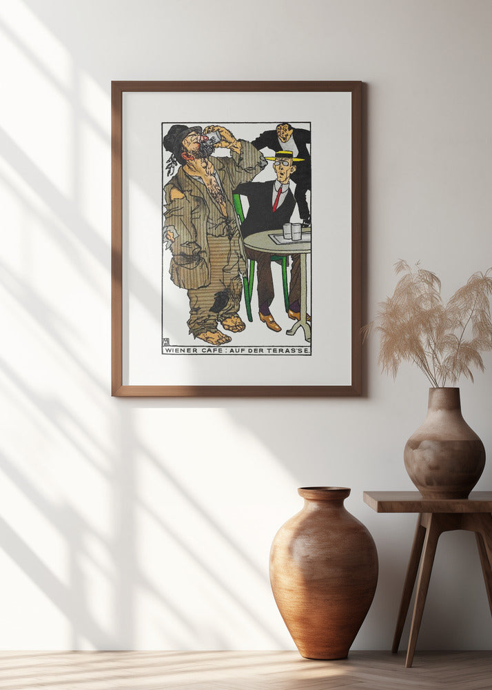Viennese Café On the Terrace