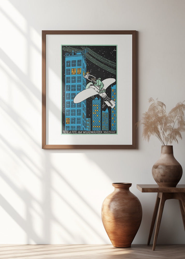 Tête Á Tête On the 968th Floor of a Skyscraper