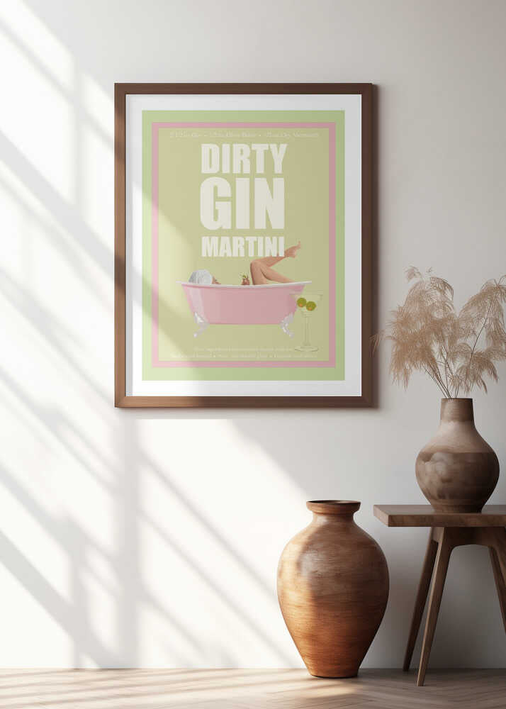 Jlr Cocktails- Dirty Gin Martini