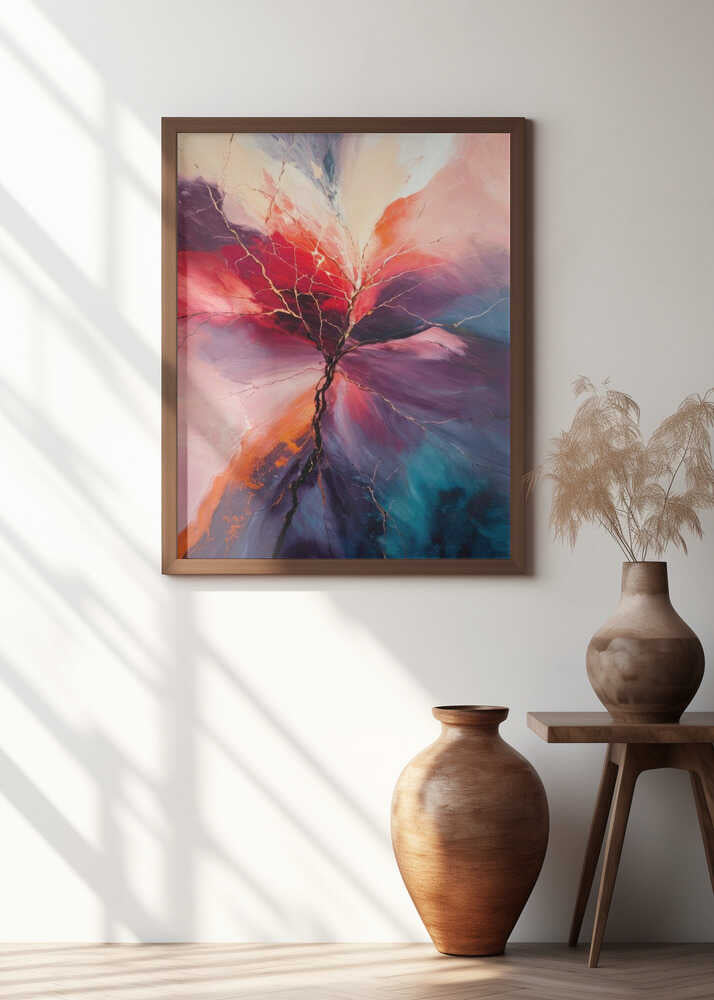 Vibrant Explosion Of Colors