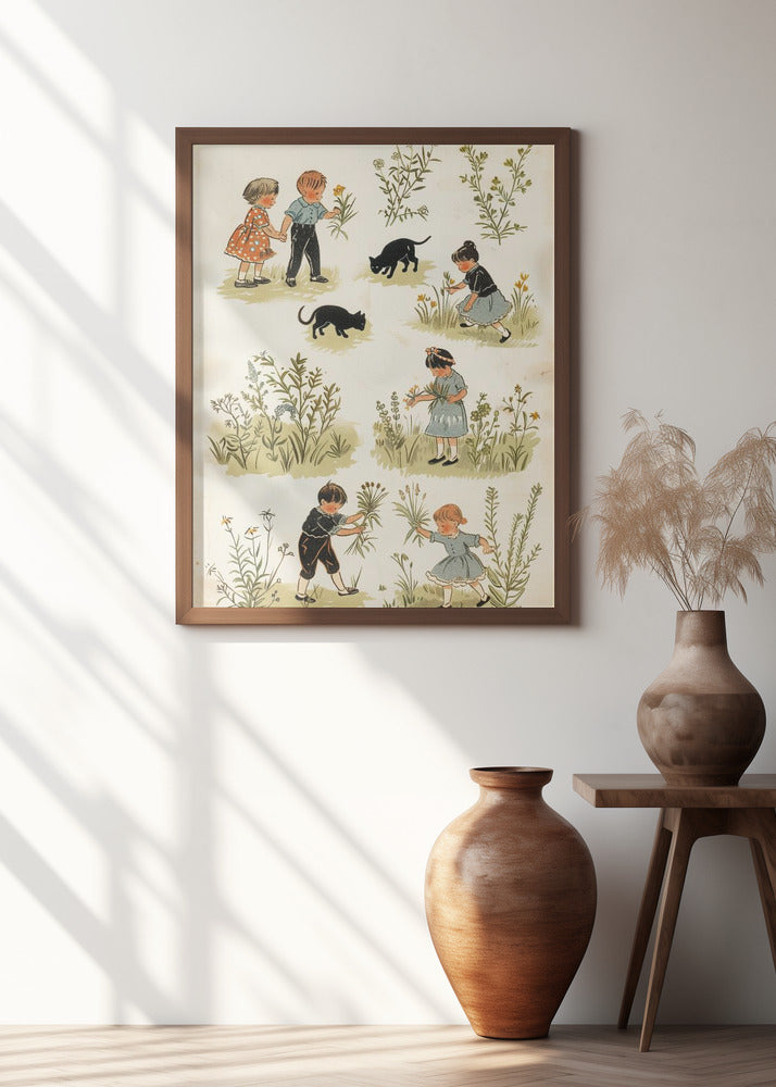 Kids Poster Vintage