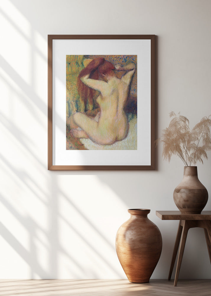 Woman Combing Her Hair No.2