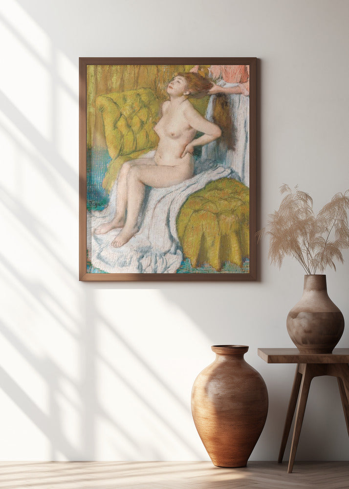 Nude Lady With Breast Showing