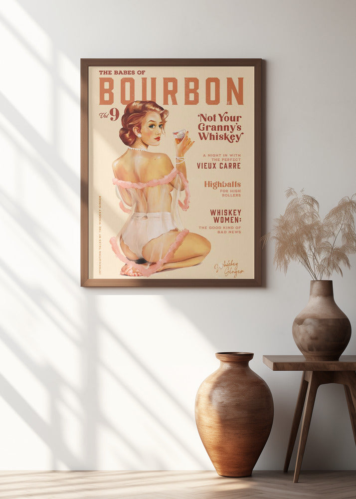 Babes of Bourbon Vol 9 Vintage Whiskey Pinup