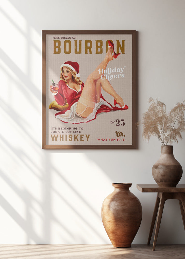 Babes of Bourbon Vol 25 Holiday Cheer Christmas Pinup