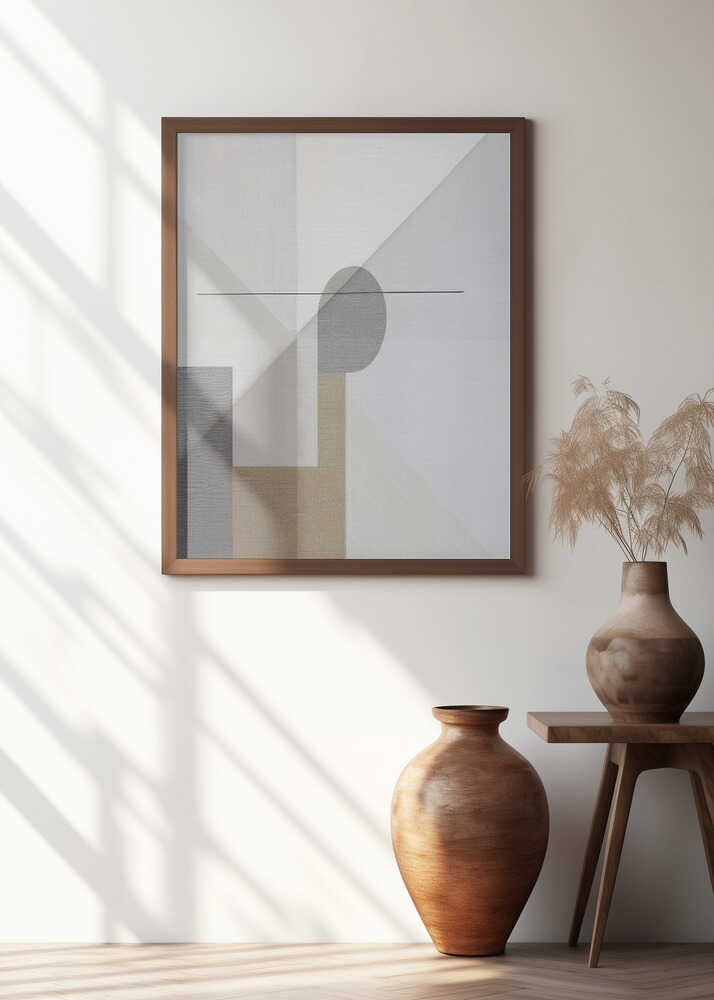 Abstract Neutral Tone Painting 3