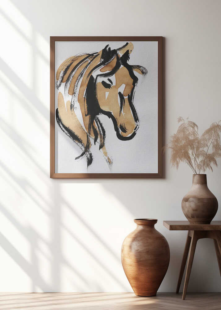 Brushstroke Horse