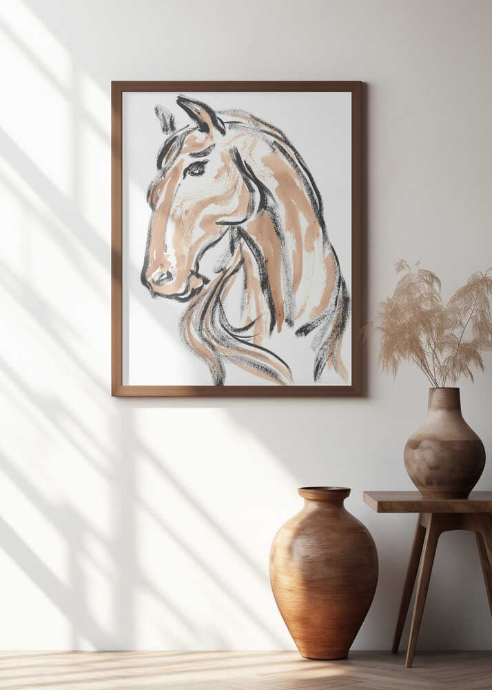 Majestic Equine Sketch