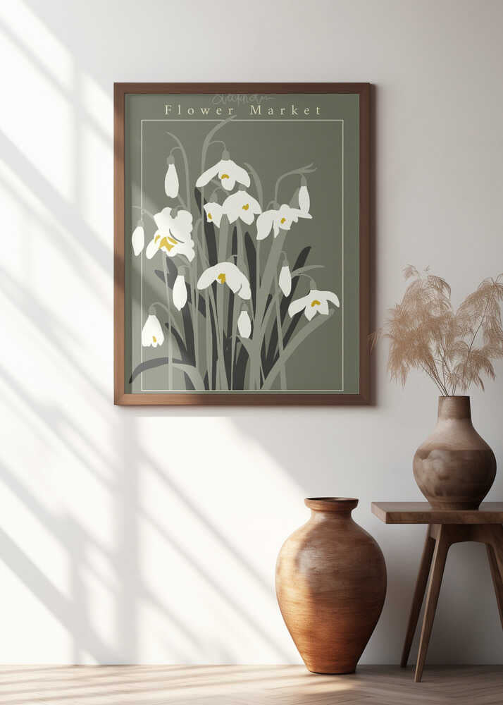 Reworked Flower Market Stockholm Snowdrop