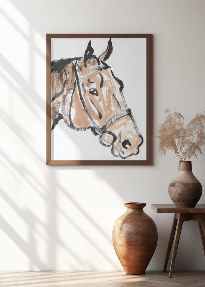 Elegant Equine Sketch