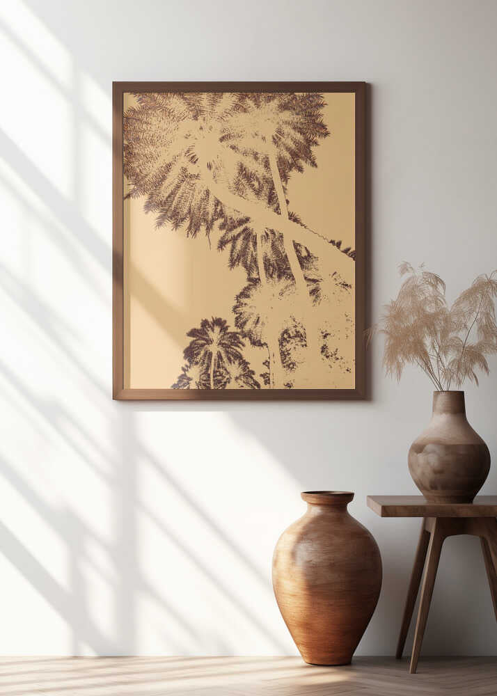 Palm Silhouette Glow