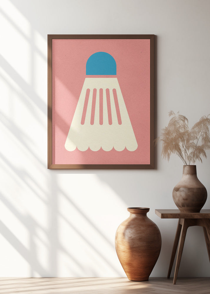 Badminton White Blue