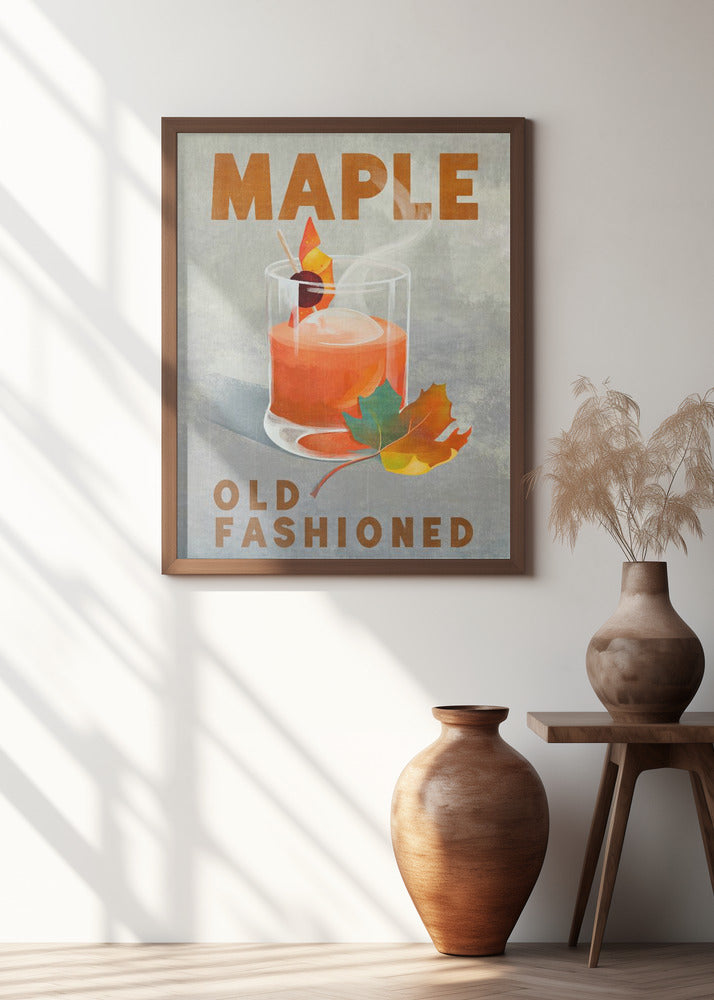 Maple Old Fashioned Cocktail
