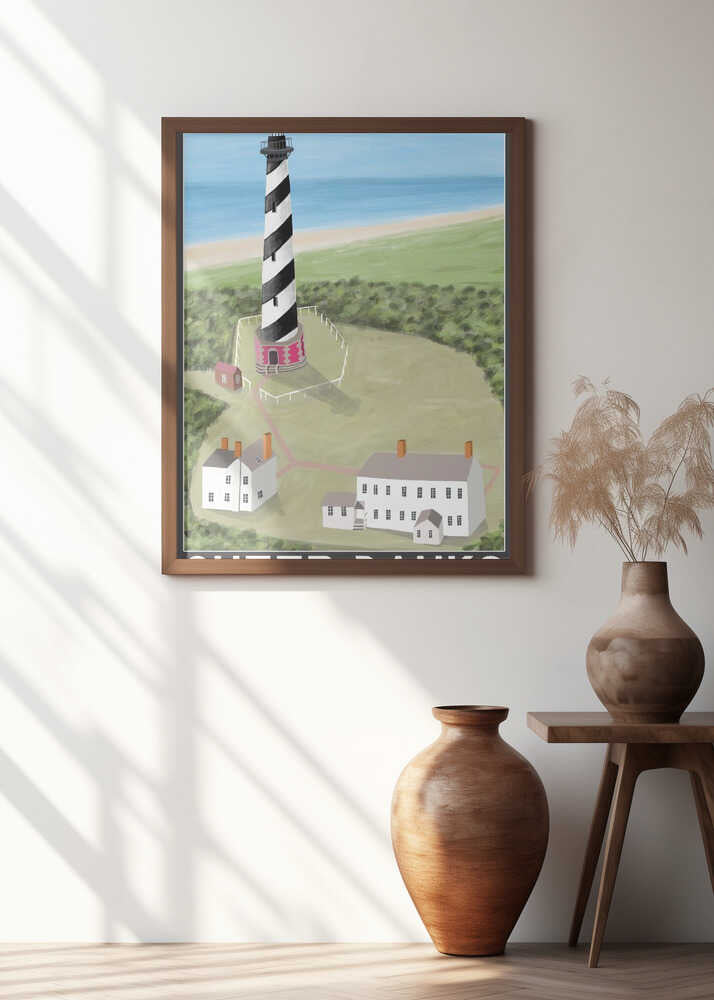 Dalc 197 Outer Banks Hatteras 25x35