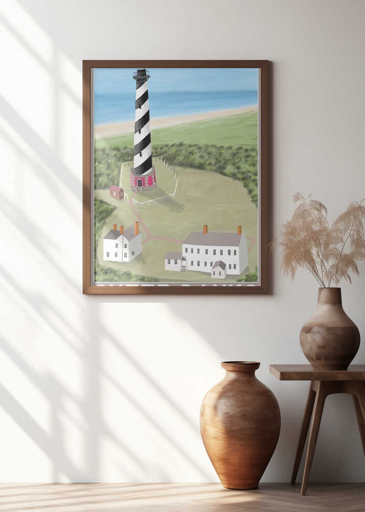 Dalc 197 Outer Banks Hatteras 25x35