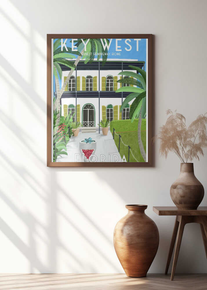 Dal 198a Key West Hemingway 25x35