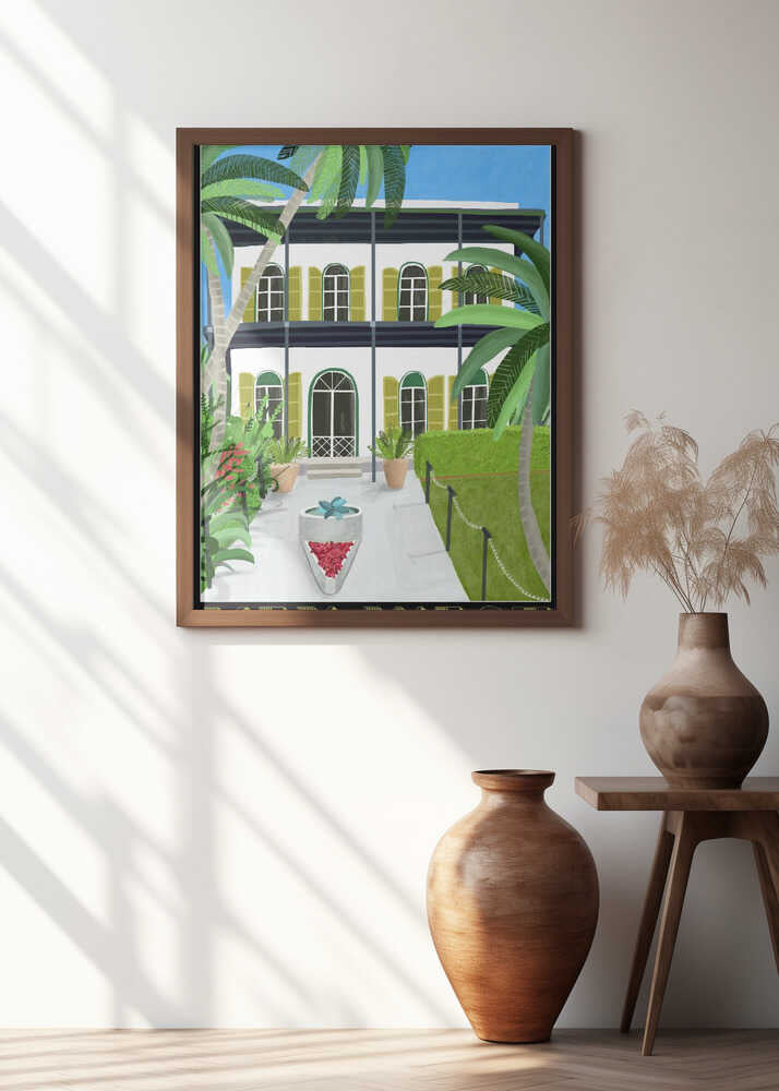 Dal 198a Key West Hemingway 25x35