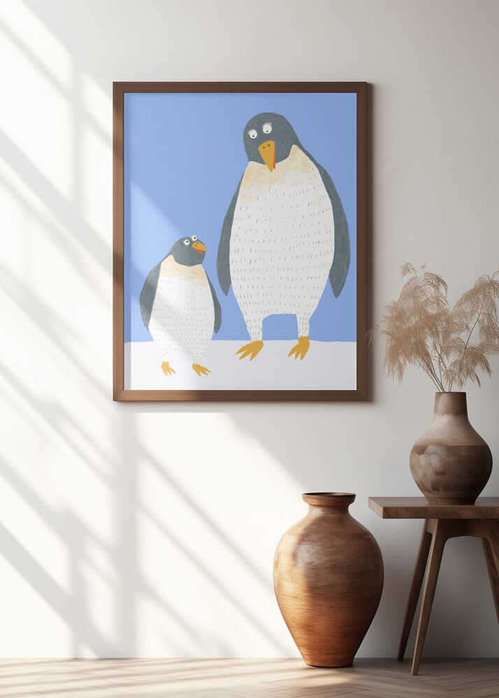 You Are Loved! Mommy and Baby Penguin by Illustrator Carla Daly