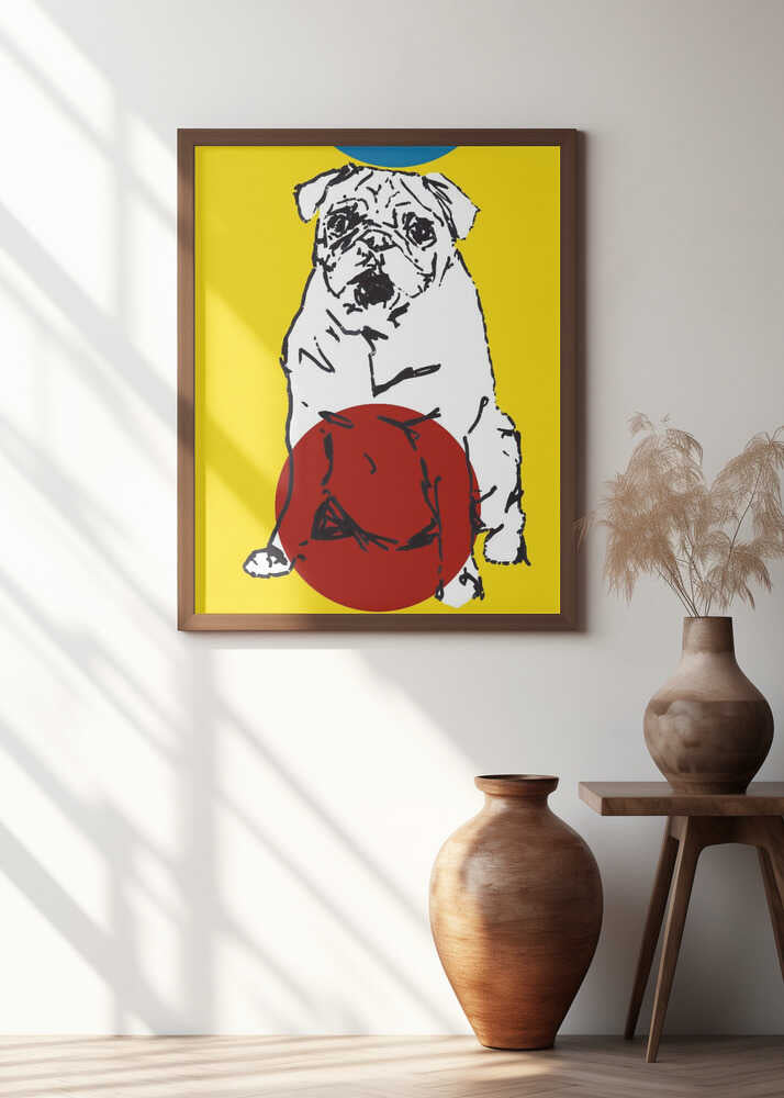 A Very Modern Pug Dots 2