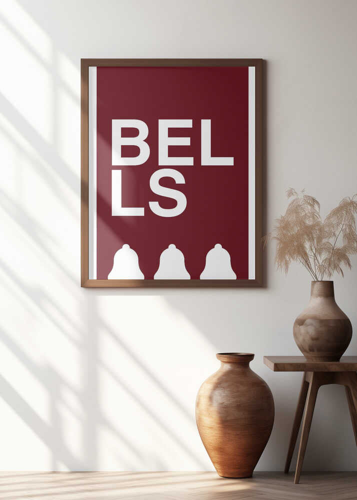 Bows and Baubles: Bells Print Holiday Collection