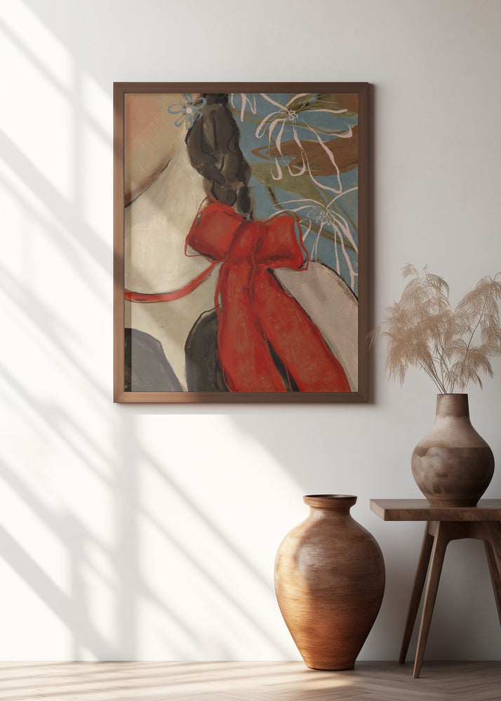 Scarlet Bow Elegance