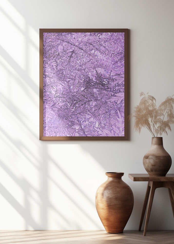 Purple Leaf Tapestry
