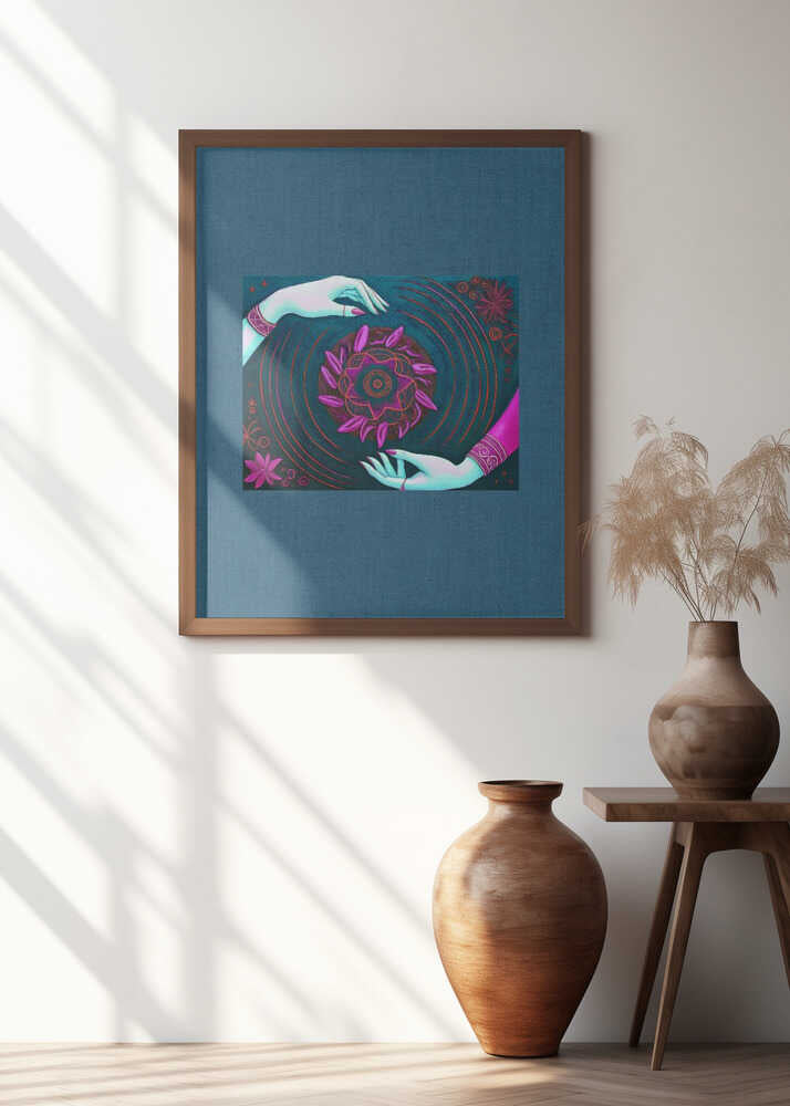 Folk Art Print : Mystic Fortunes 5