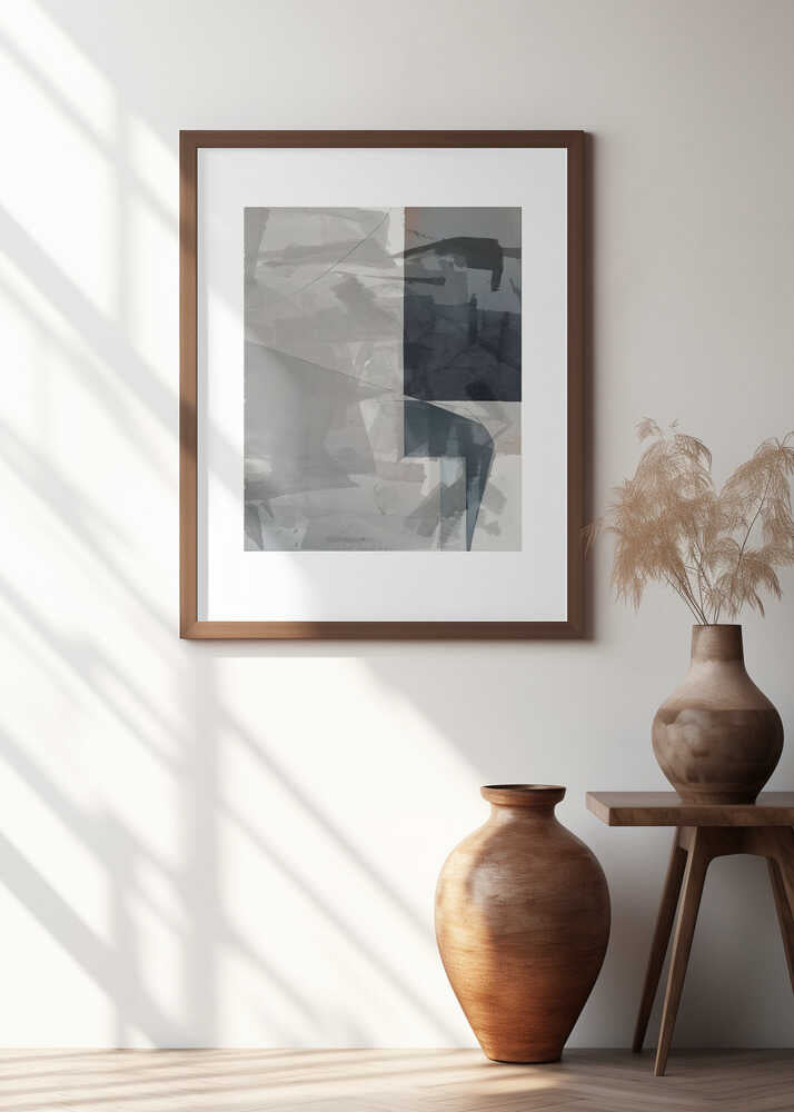 Abstract Monochrome Wash 2