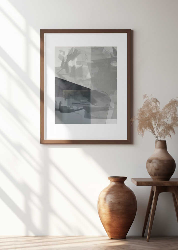 Abstract Monochrome Wash 1