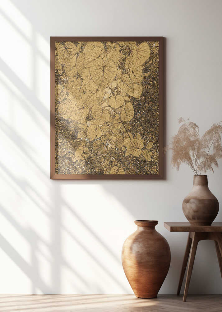 Golden Leaf Tapestry