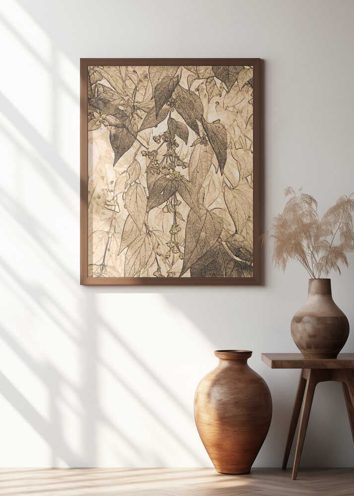 Faded Foliar Elegance