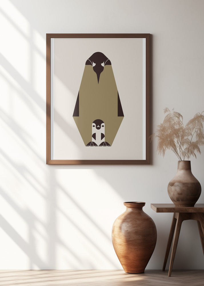 Golden Animals - Royal Penguin (white)