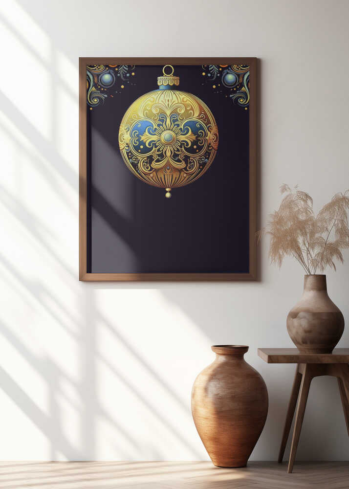 Bows and Baubles: Decorative Christmas Bauble 13