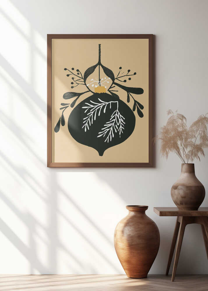 Bows and Baubles: Minimalism Holiday Print 3