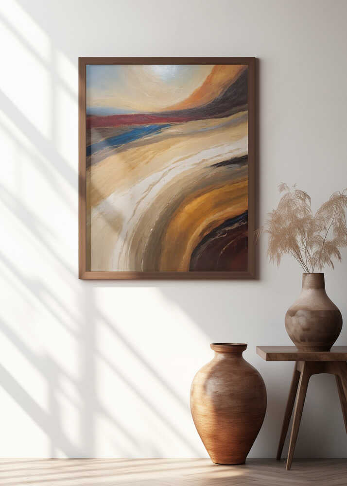 Sunset Over Rolling Sands