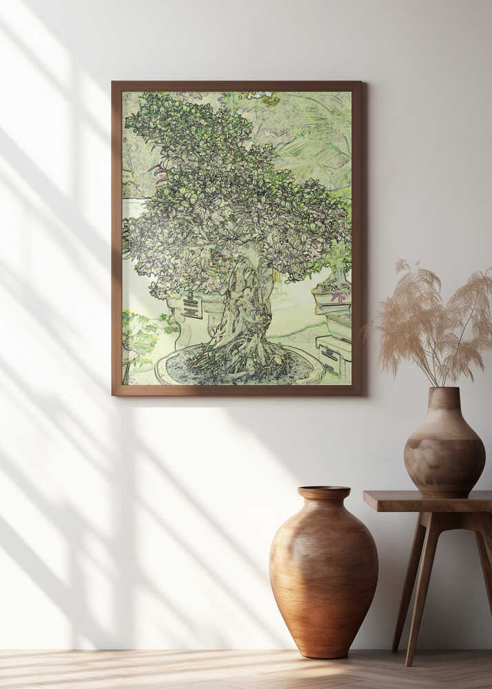 Intricate Bonsai Bloom