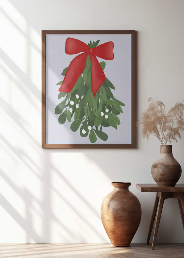 Festive Mistletoe Charm