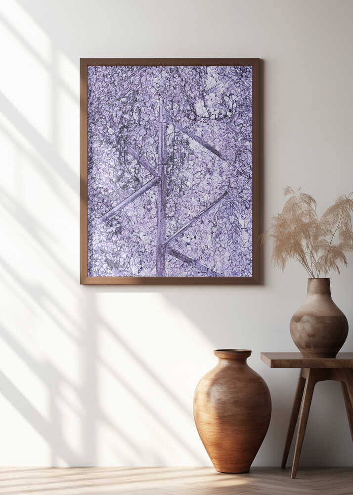 Purple Leaf Veil