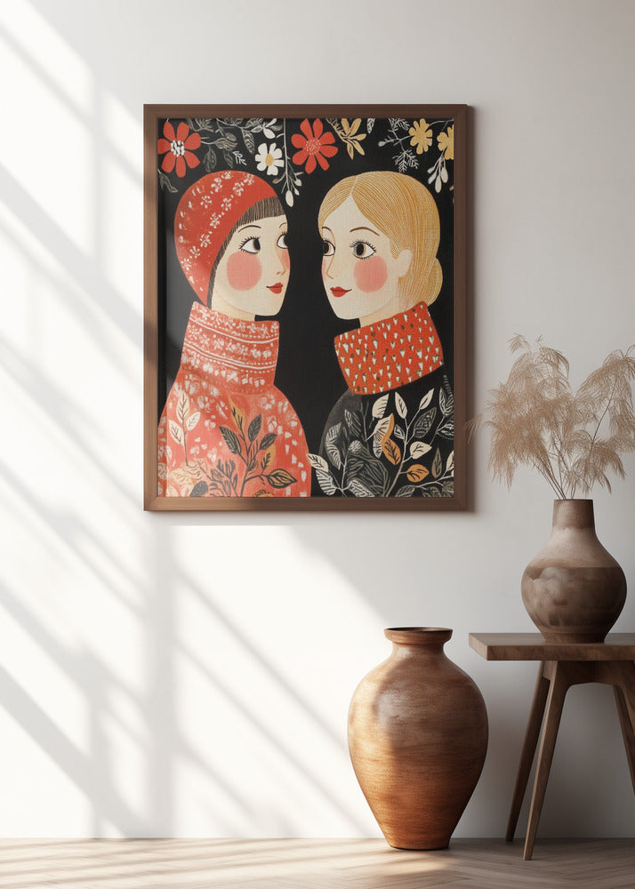 Vintage Style Mag Women Knittwear