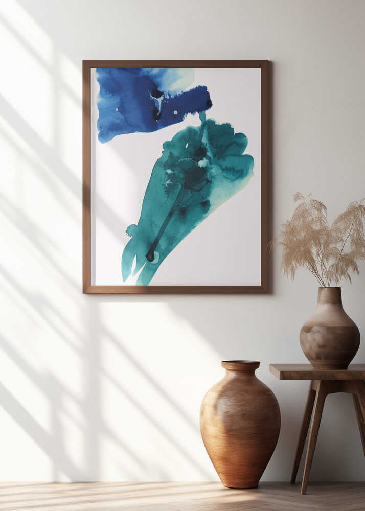 Abstract Watercolour Washes Shapes 1