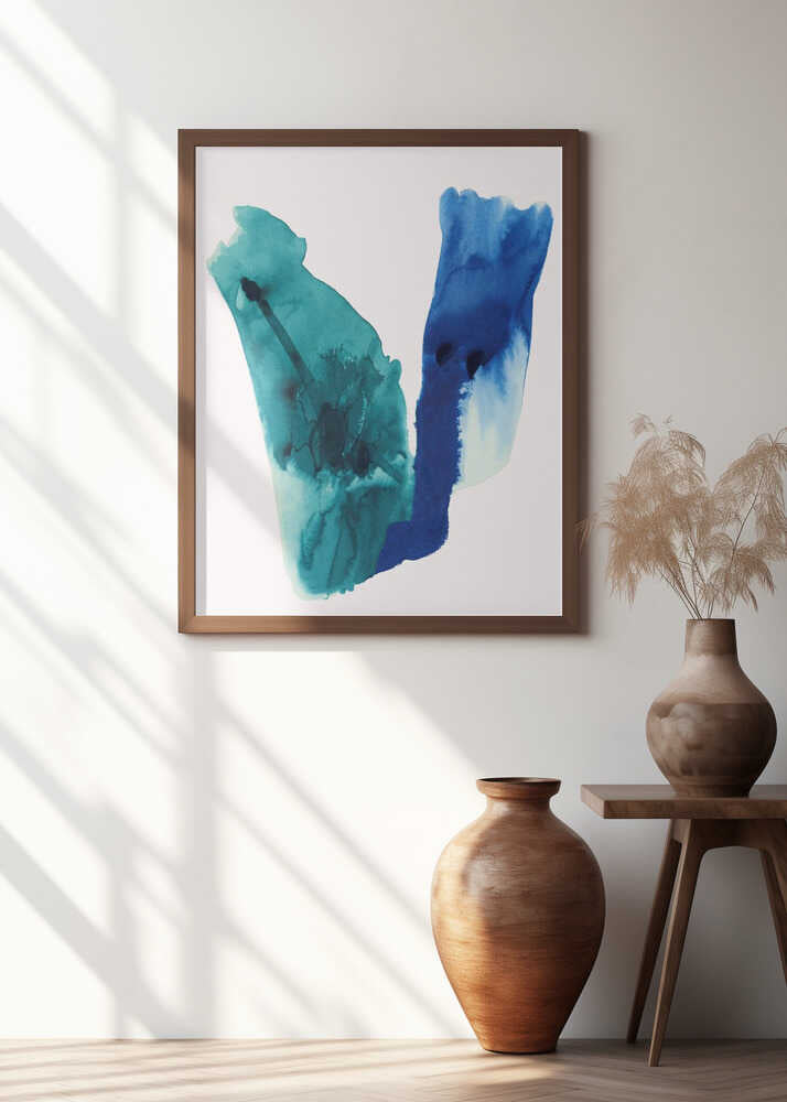 Abstract Watercolour Washes Shapes 2