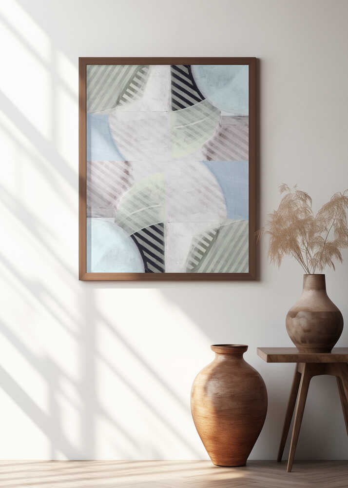 Abstract Misty Stripes 1