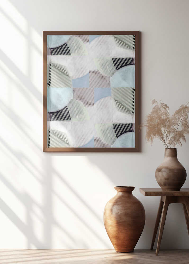 Abstract Misty Stripes 2