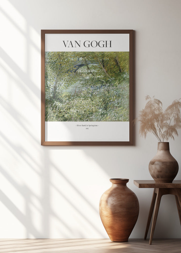 River Bank In Springtime (1887)