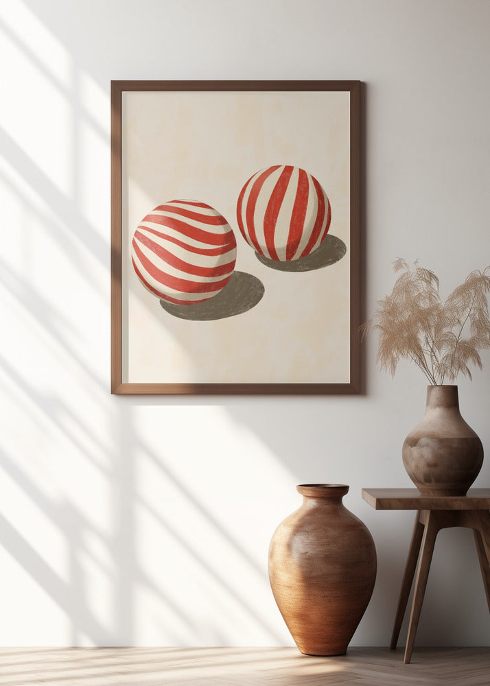 Candy Swirl Spheres