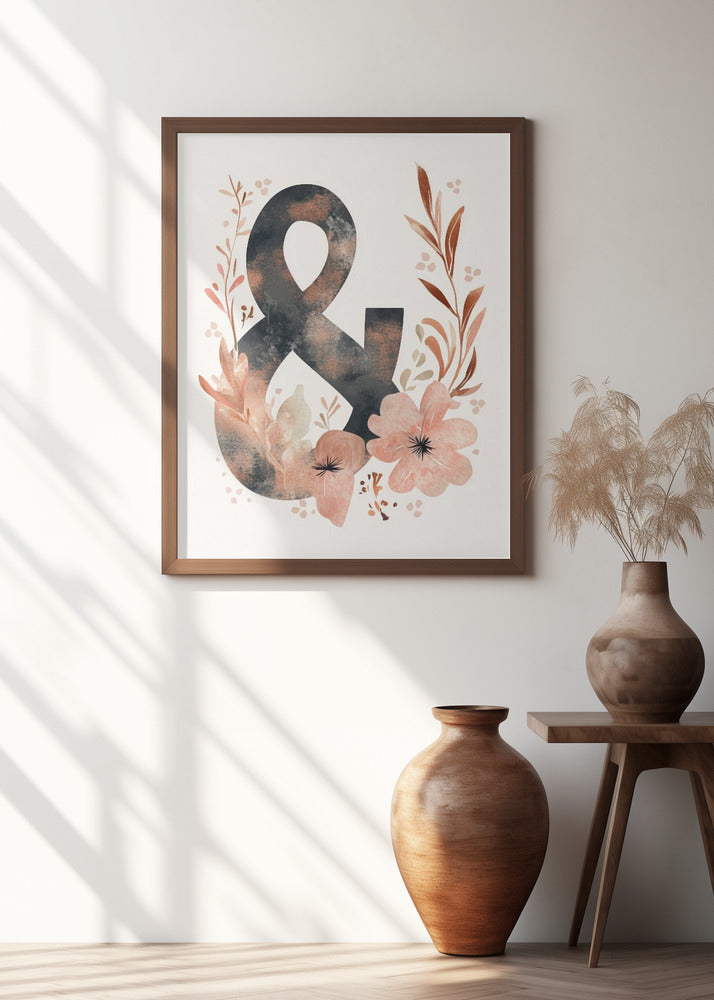 Floral Ampersand