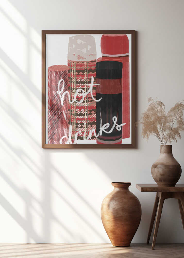 Winter Scene: Hot Drinks