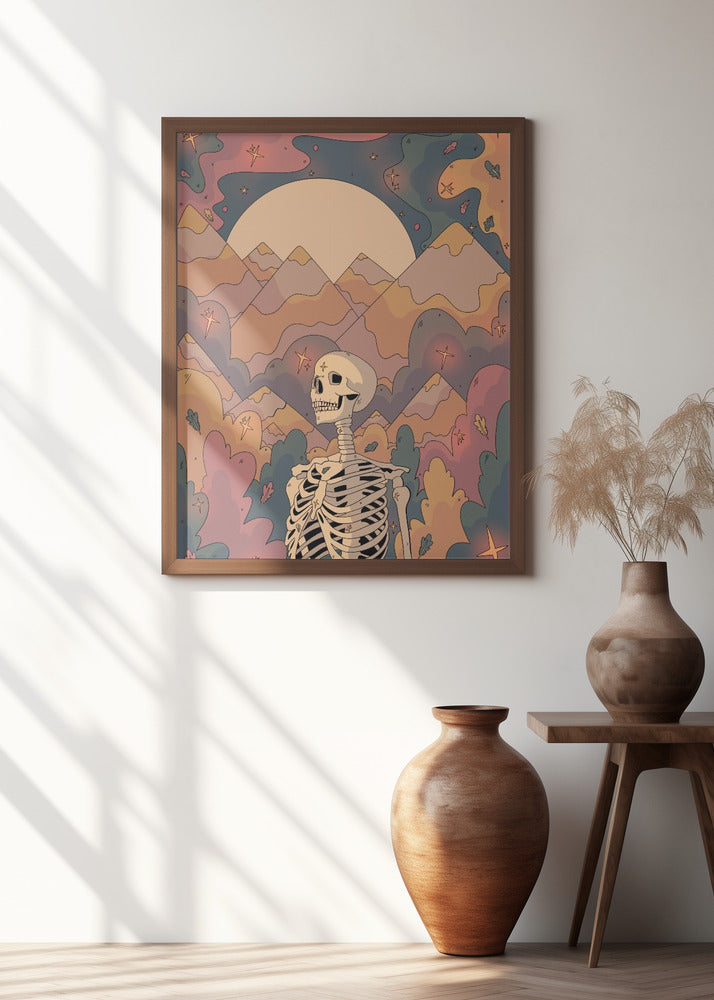 Autumn skeleton