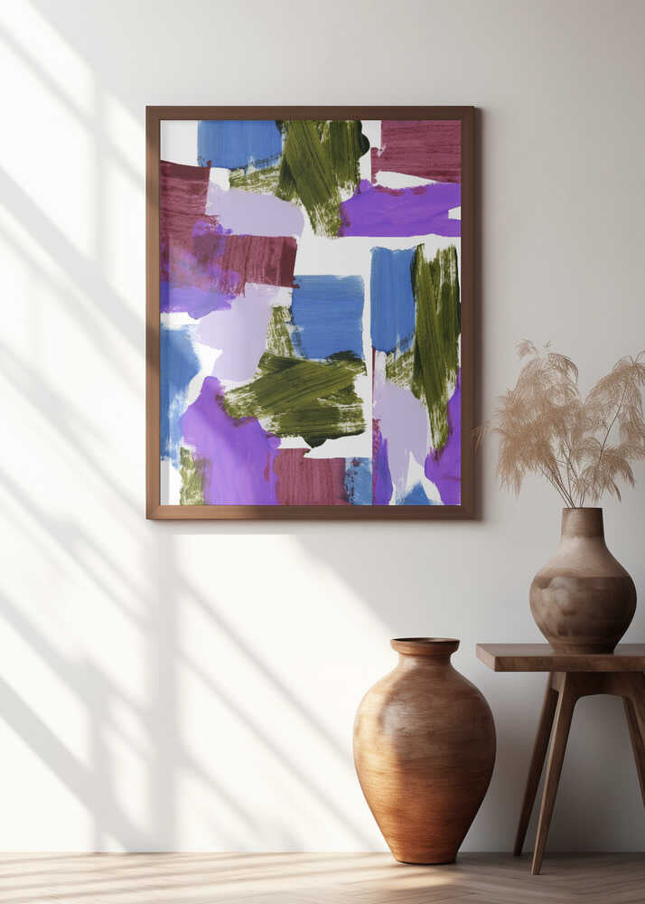 Deep Shades Abstract 1